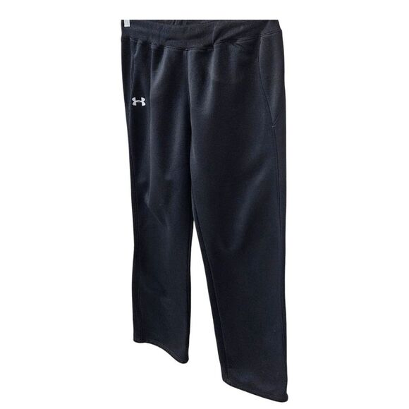 UNDER ARMOUR Black Loose Fit Drawstring Workout Pants Size M - Picture 3 of 14